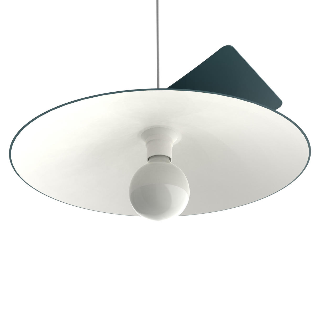 HÄNGELEUCHTE Miller D40 - Blau, Metall (40/34/9cm) - Lumicom