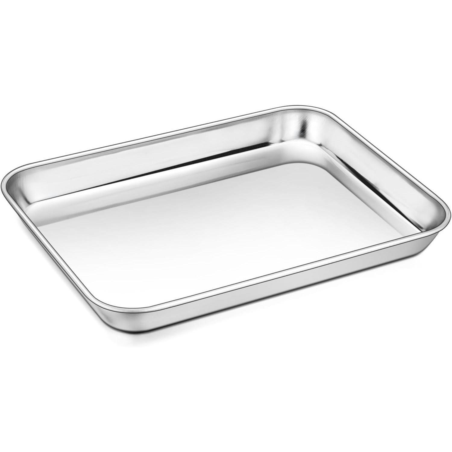 XXXLutz Backblech Silber 17x2.5x23 cm