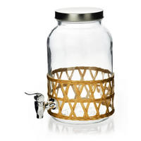 GETRÄNKESPENDER Modern Kitchen transparent 11.5/16/25.5 cm Glas - Transparent, Glas (3.5L) - Mondex
