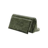 RÜCKENKISSEN WIOLO Grün Velvet - Grün, Textil (80/46cm) - KAWOLA
