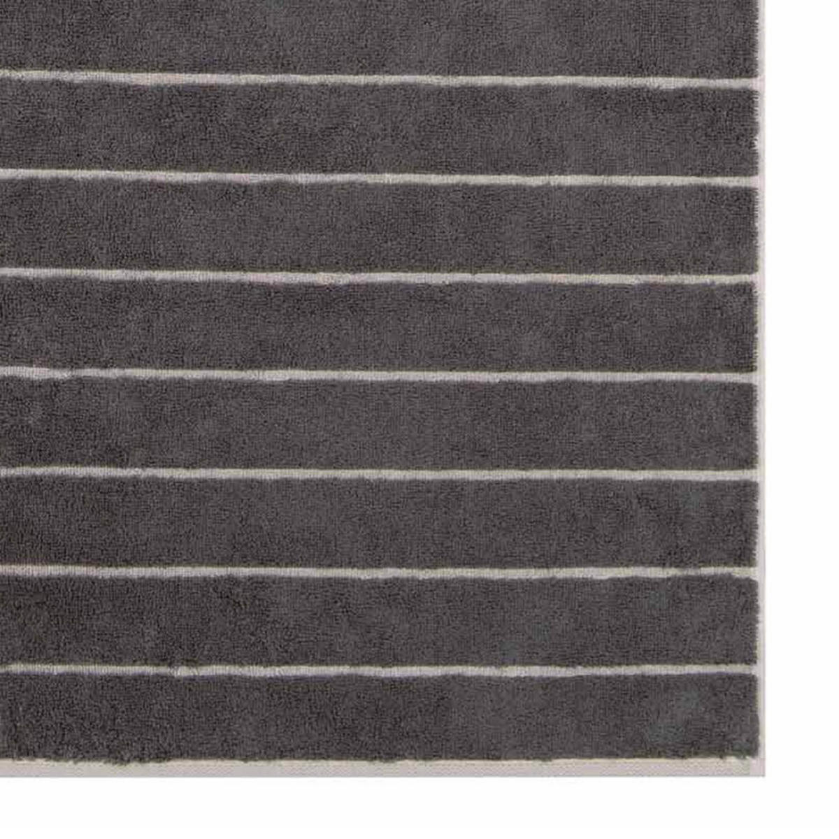 HANDTUCH BALANCE DOUBLEFACE 6232 ANTHRAZIT - 73 - Anthrazit, Textil (50/100cm) - Cawoe
