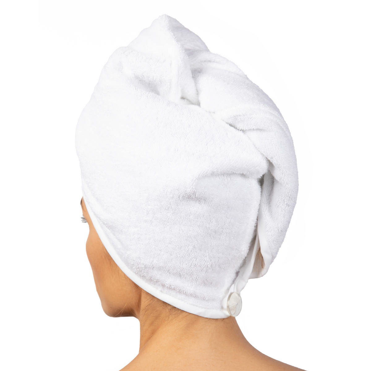 FROTTIERTURBAN BASIC - Weiß, Textil (27/67cm) - MÖVE