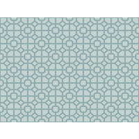 TAPETE geometrisches Motiv 53 cm x 10 m - Blau, Papier (53/1000cm) - Sanders & Sanders