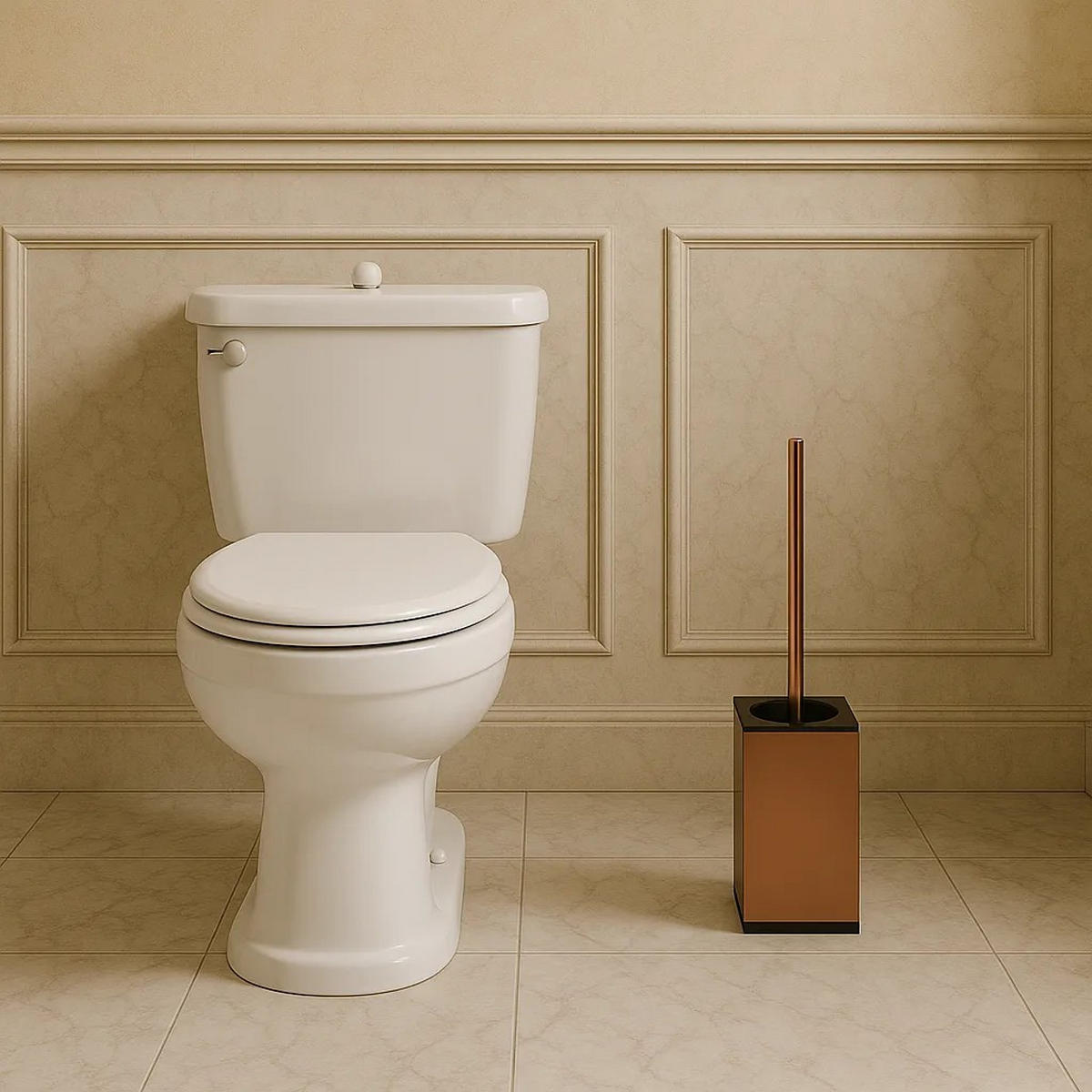 WC-BÜRSTEN Rea B110 Brush Copper - Kupferfarben, Metall (8/39/8cm) - REA