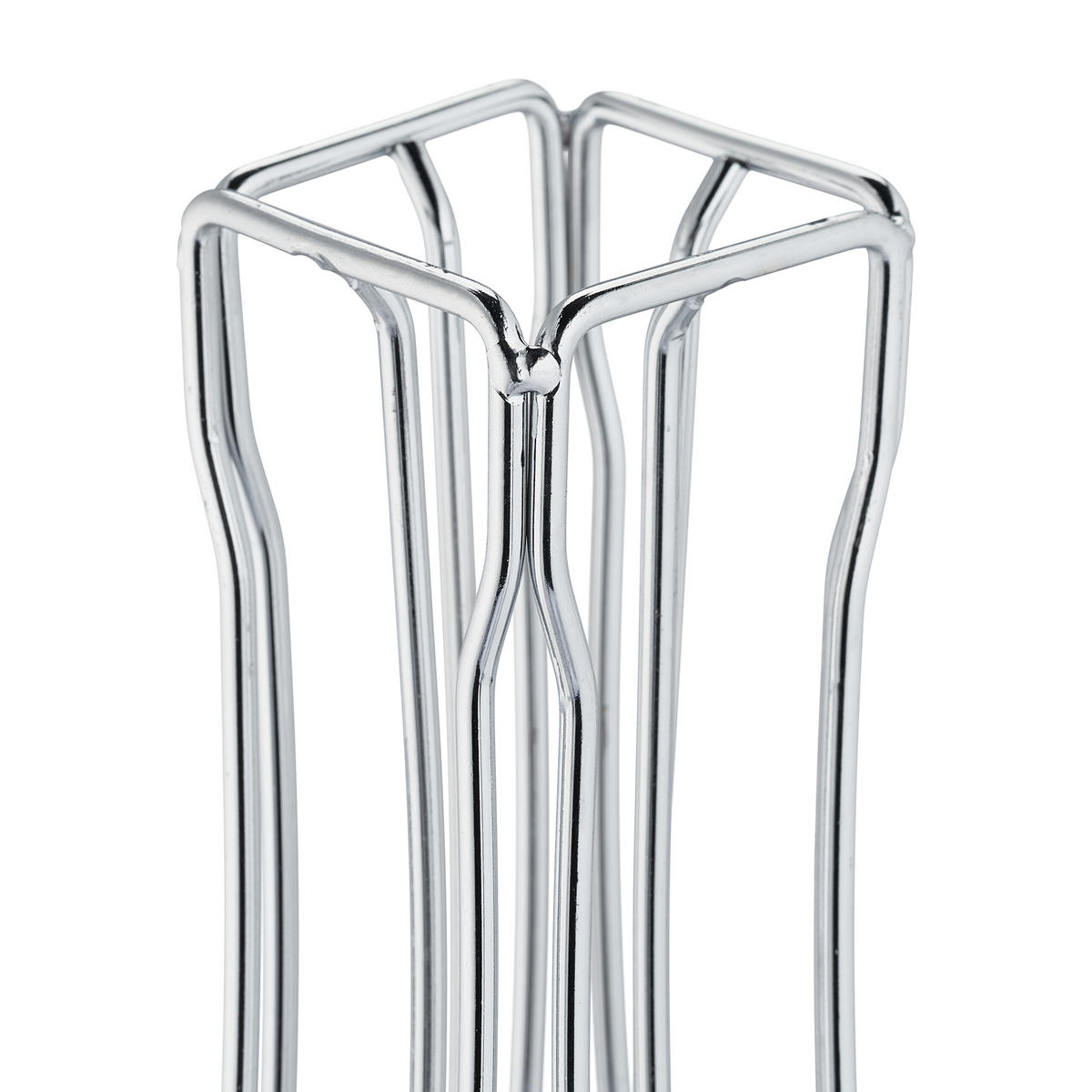 KAPSELHALTER - Silberfarben, Metall (21.5/30/21.5cm) - Relaxdays