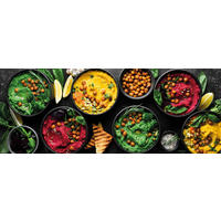 GLASBILD 80x30 cm Küche orientalisch - Multicolor, Glas (80/30cm) - artissimo