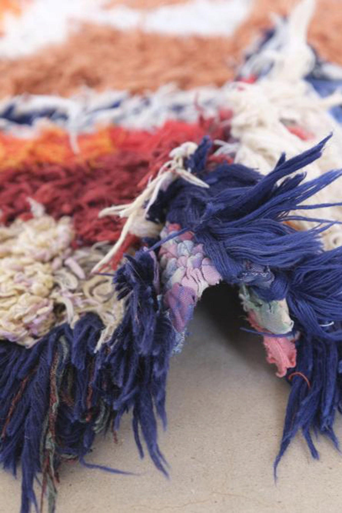 BERBERTEPPICH aus reiner Wolle 100x 218 cm - Multicolor, Naturmaterialien (100/218cm) - AFK Living