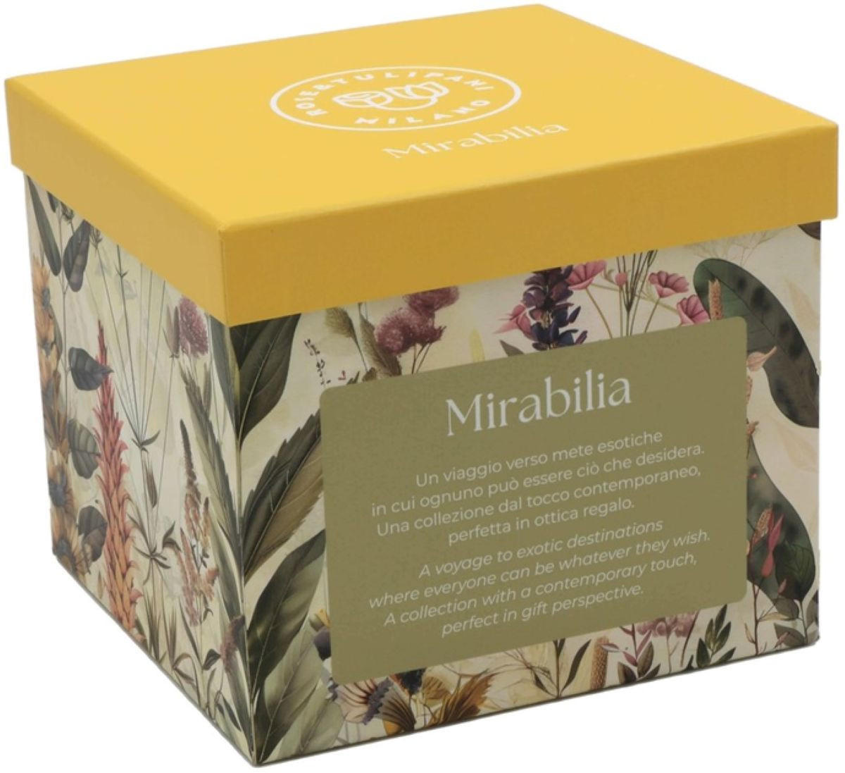 TEA4ONE mit Untertasse MIRABILIA 400 ml gelb - Orange, Keramik (0.3L) - Rose & Tulipani