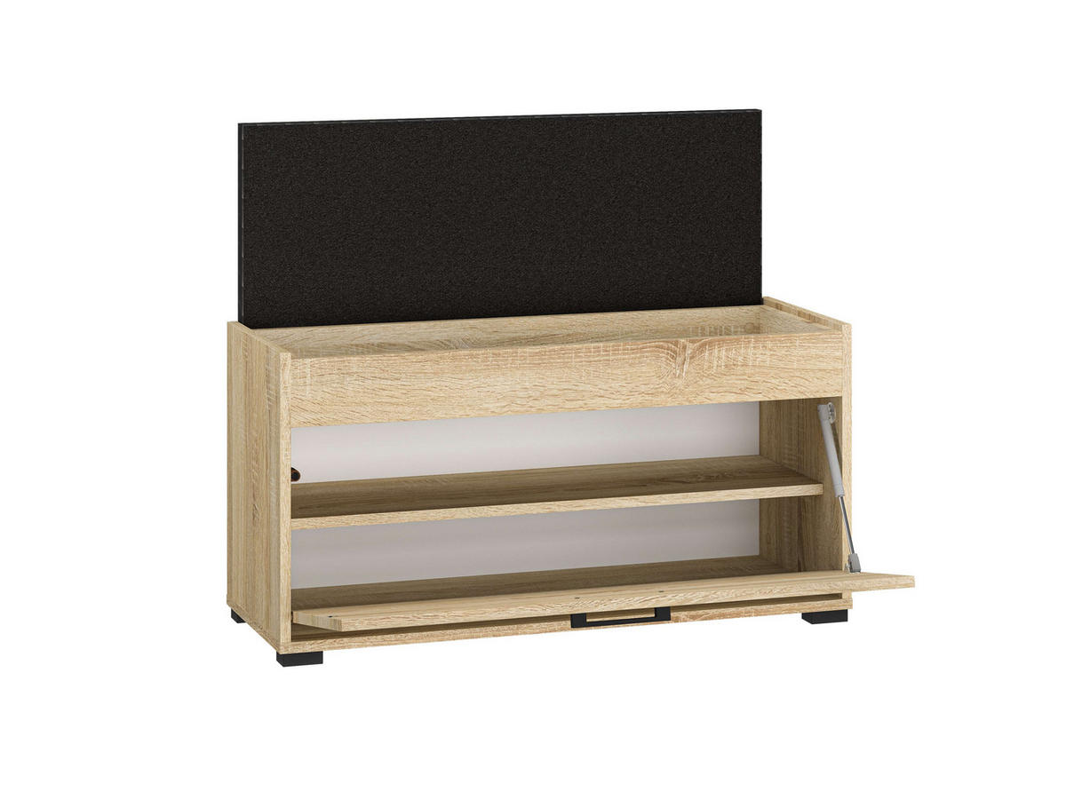 SCHUHSCHRANK – 90 cm – Caro – Sonoma Eiche – CA-006 - Sonoma Eiche, Holzwerkstoff (90/48/34cm) - hi-markt