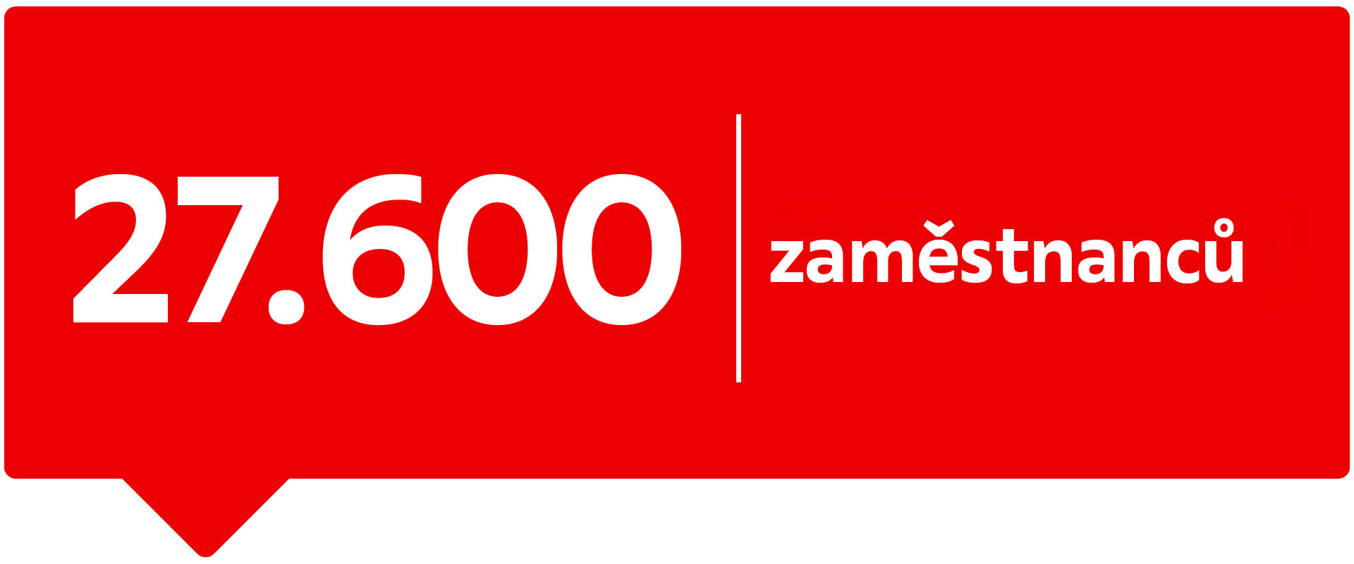 27600 zaměstnanců