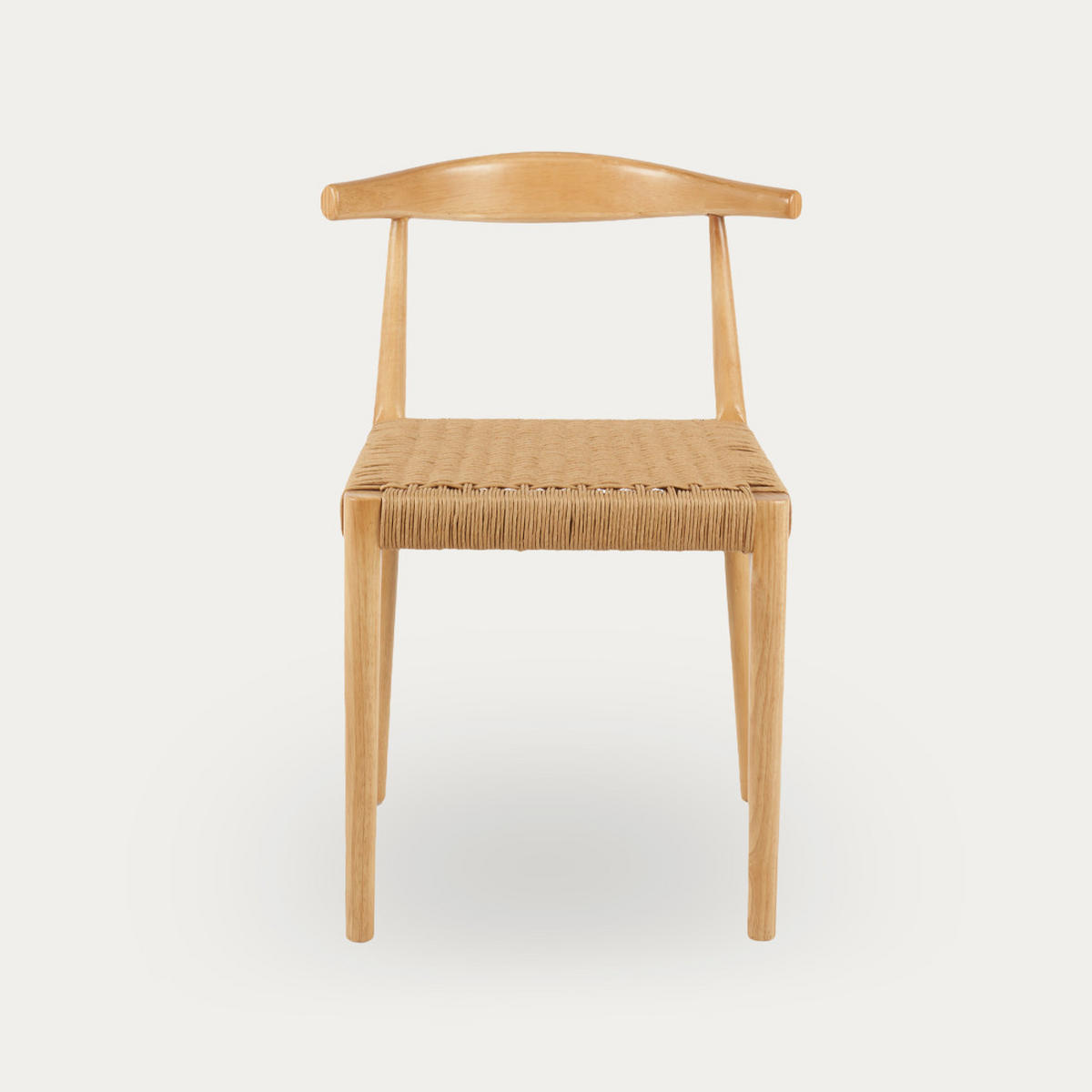 STUHL Krabi Natur 54.5 cm x 80 cm - Braun, Holz (54/80/55cm) - Kenay Home