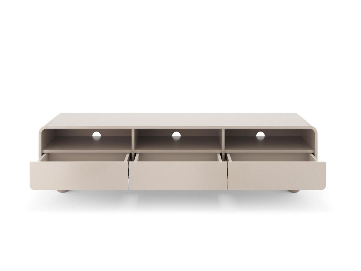 TV-LOWBOARD ALBION Beige 180x39x44 cm - Beige, Holzwerkstoff (180/44/39cm) - FURNLUX