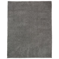 HOCHFLORTEPPICH Waschbar DIADEM, einfarbig, Dunkelgrau, 180 x 230 cm - Grau, Textil (230/180cm) - KADIMA DESIGN