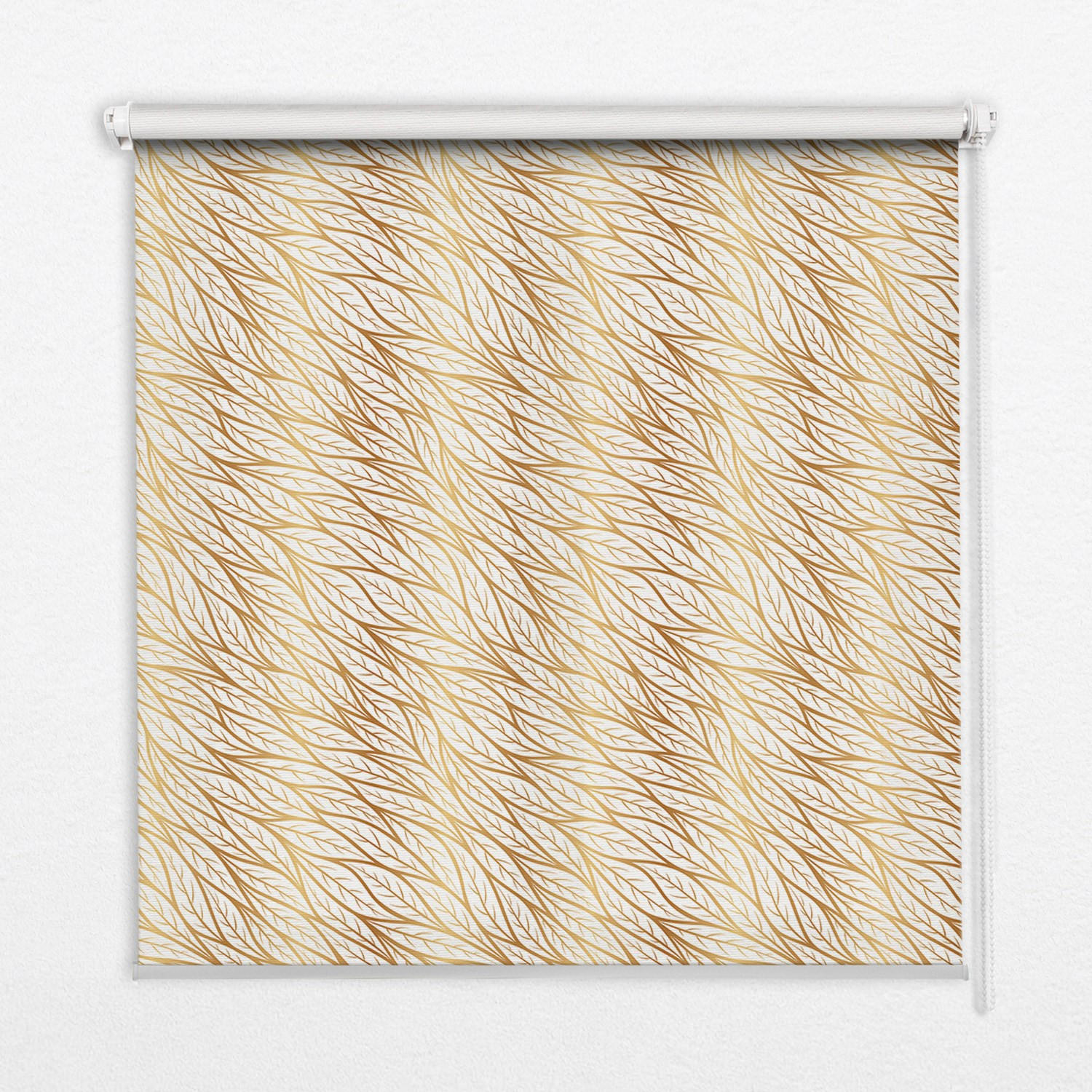 TULUP VNÚTORNÁ roleta - okenná roleta - roleta - 130x140 cm - Zlaté listy