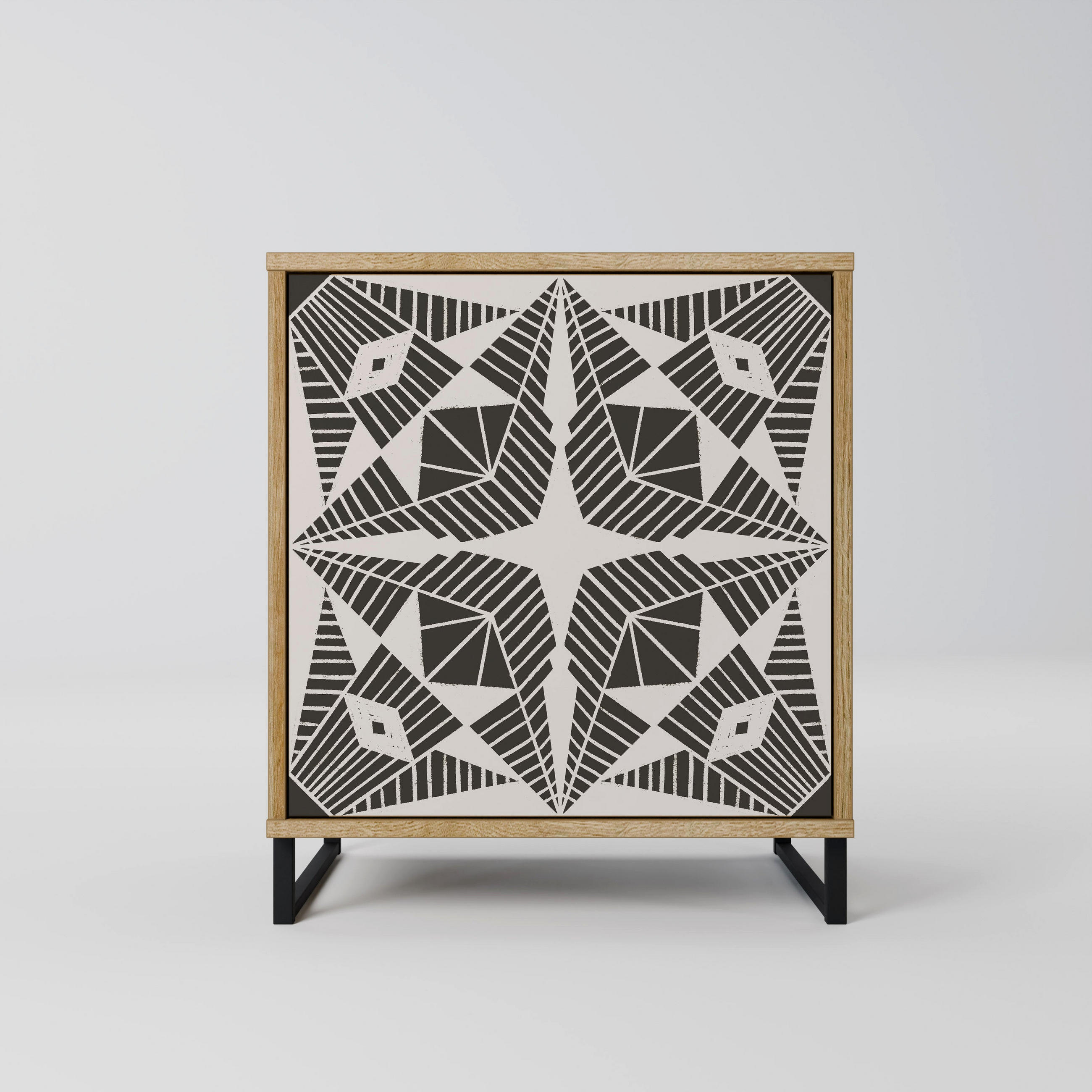 SpaceRebels Sideboard Eiche 57.5x67.5x42 cm