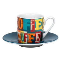 ESPRESSOTASSE Coffee Squares - Naturfarben, Keramik (0.09L) - Könitz