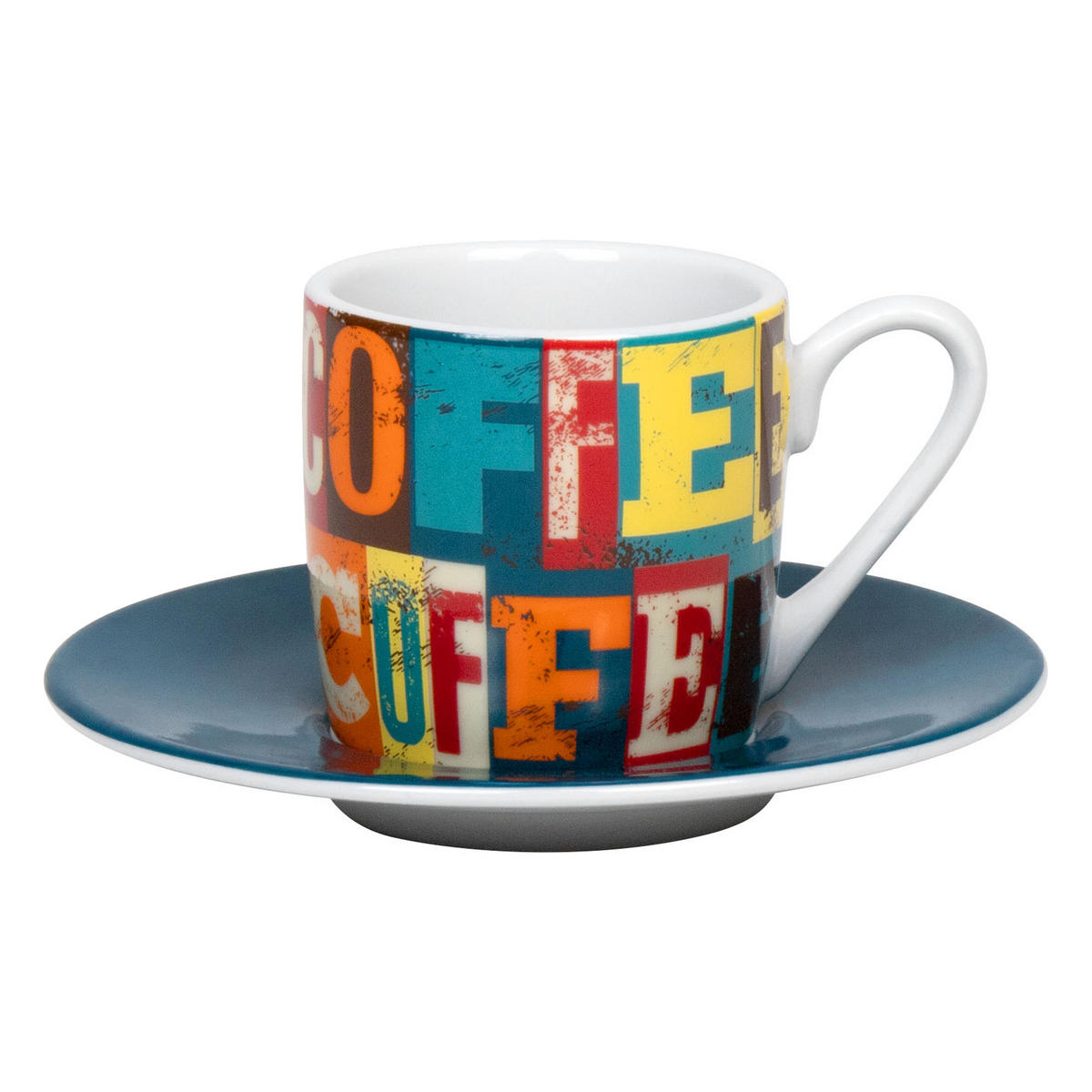 ESPRESSOTASSE Coffee Squares - Naturfarben, Keramik (0.09L) - Könitz