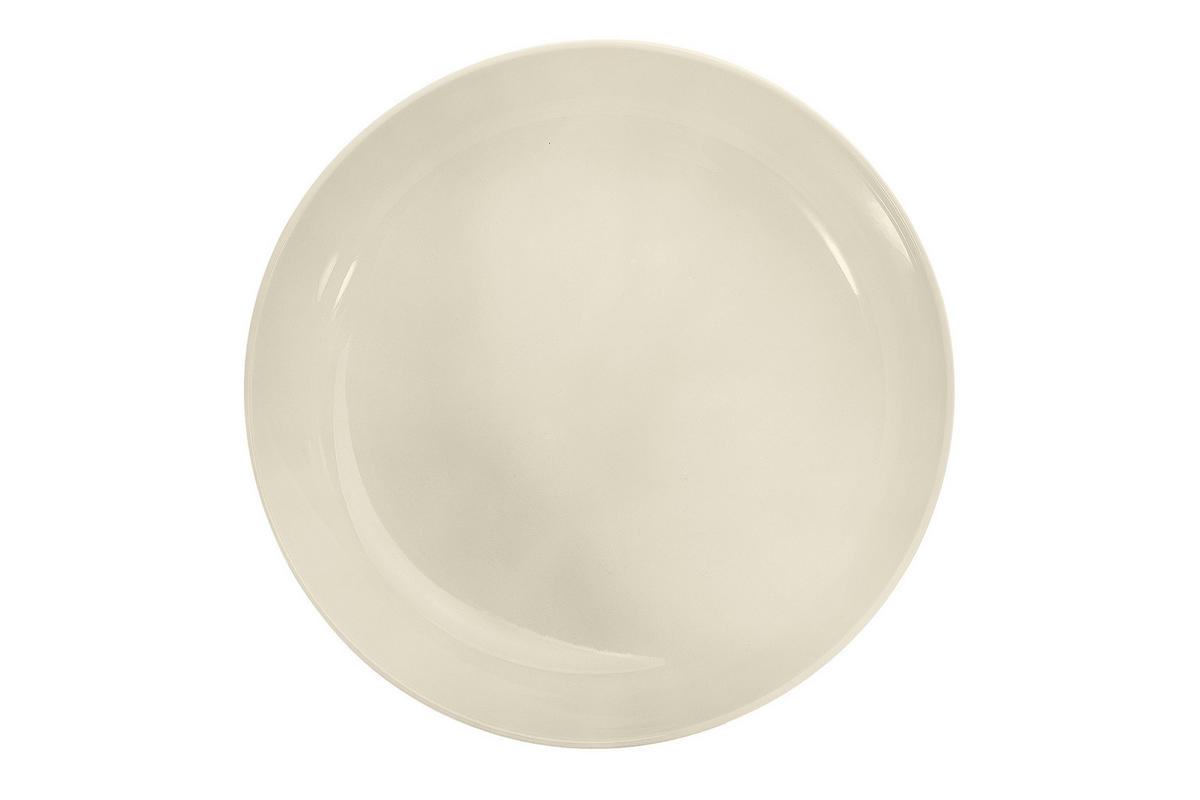 TELLER-SET VICTO 6-tlg Suppenteller - Beige, Keramik (18cm) - KONSIMO®
