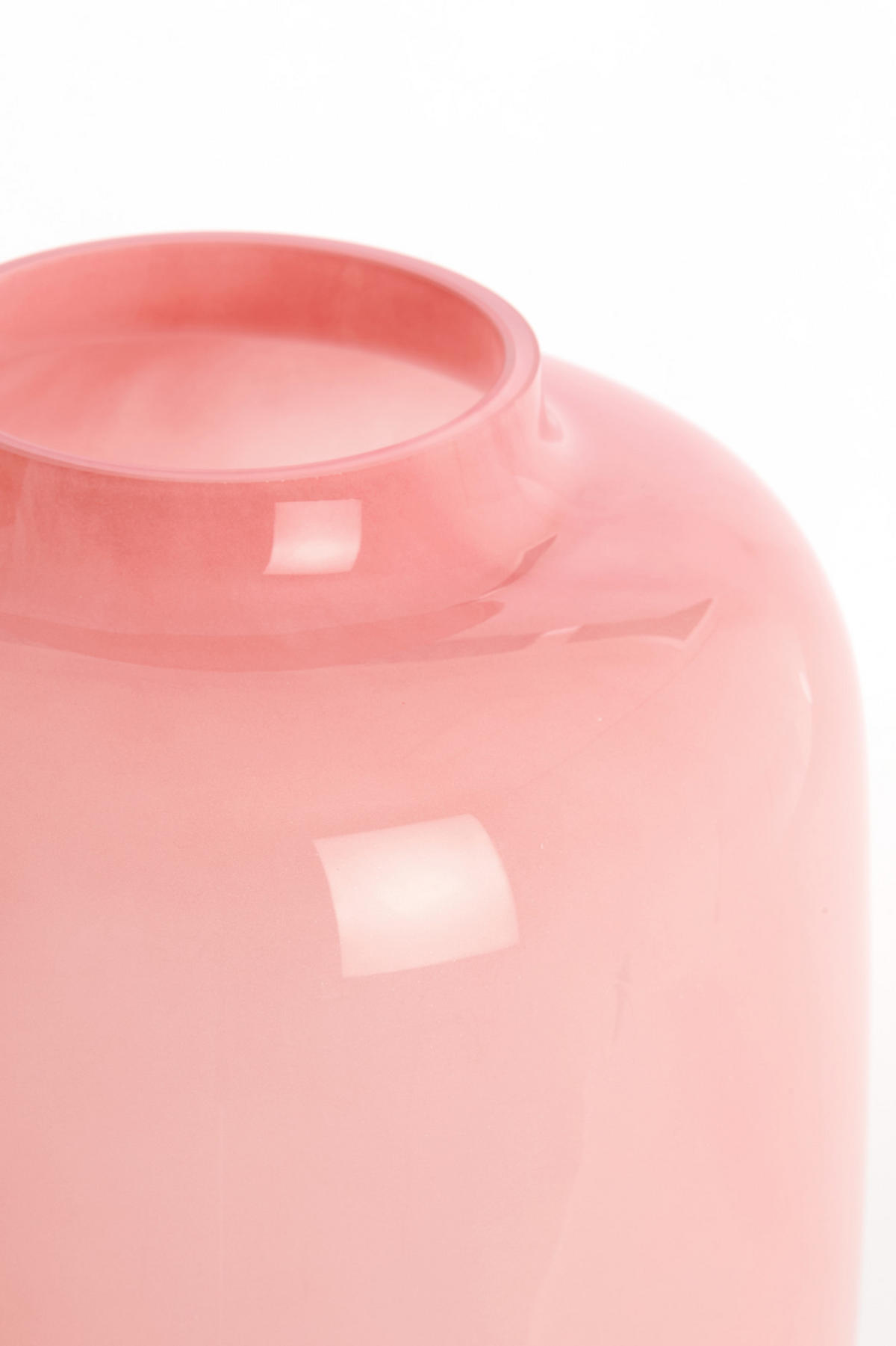 VASE Kobala Rosa Ø34/50 cm - Pink, Glas (34/50cm) - Light & Living