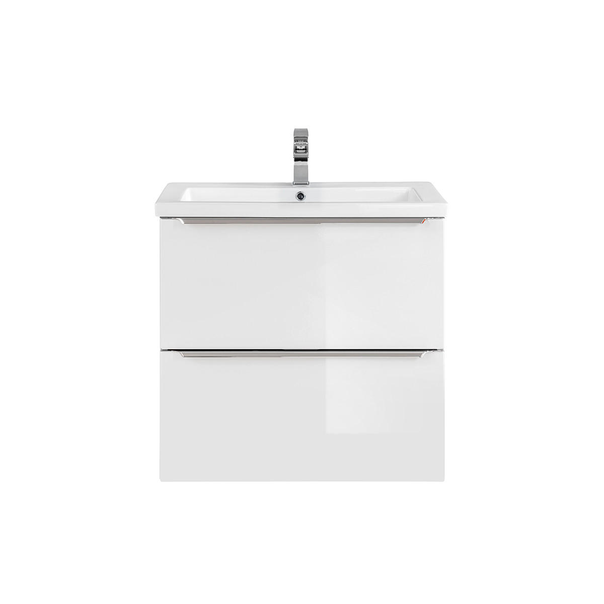 WASCHTISCH 60cm April Weiß - Weiß, Holzwerkstoff (60/57/46cm) - Petits-meubles