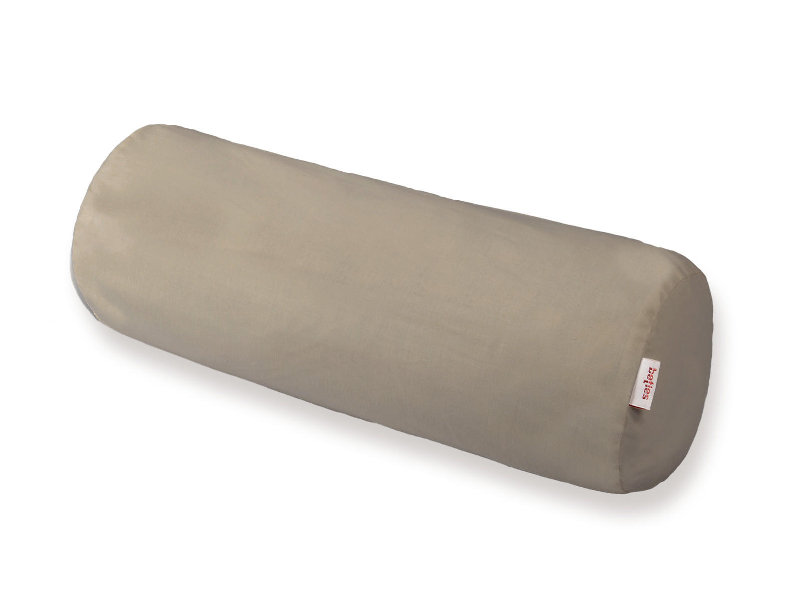 NACKENROLLENBEZUG BasicSoft plaza-taupe 100% Baumwoll-Jersey 15/40 cm - Taupe, Textil (15/40cm) - beties Heimtextil