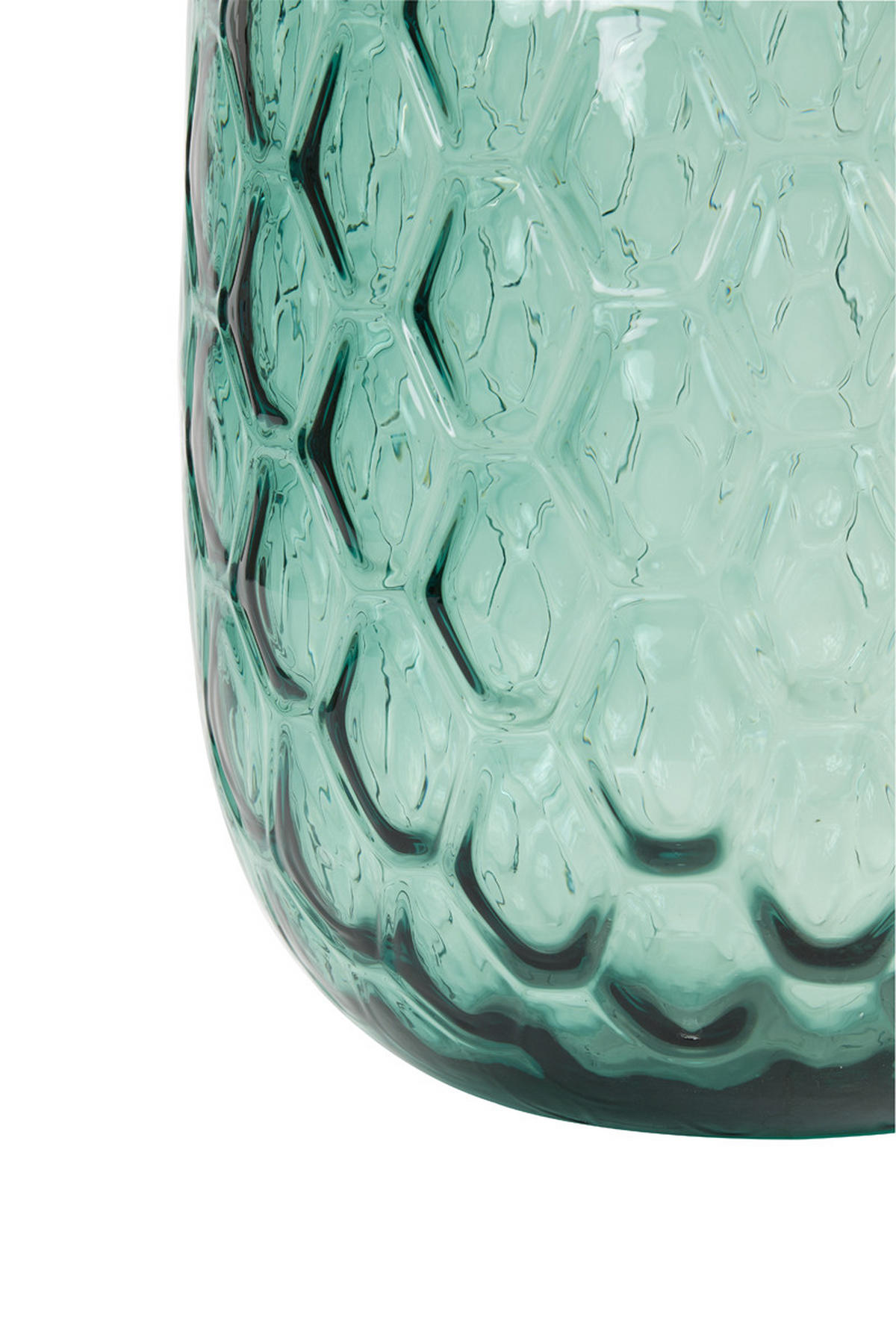 VASE Carino Blau Ø34/50 cm - Blau, Glas (34/50cm) - Light & Living
