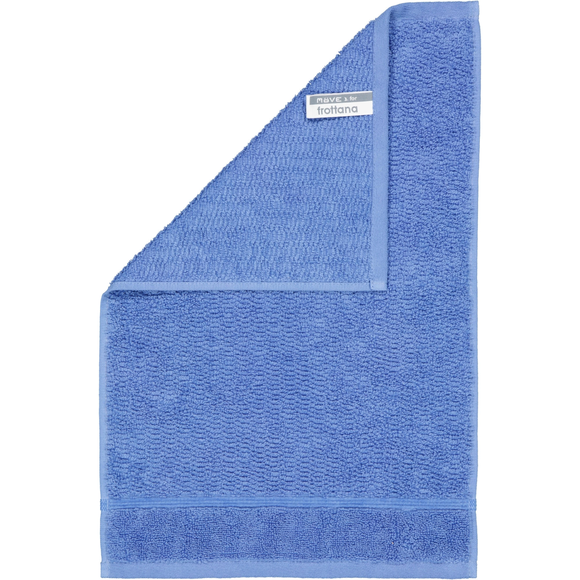 HANDTÜCHER PEARL CORNFLOWER - 410 - Blau, Textil (30/50cm) - Frottana