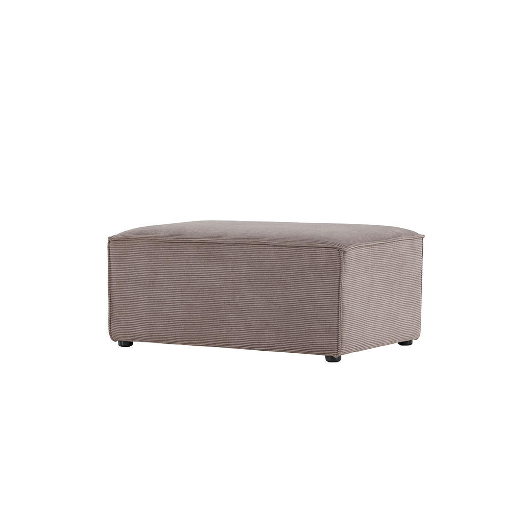 POUF, Gillholmen, Braun, Kunstfell, 92 x 60 x 41 cm - Braun, Textil/Fell (92/41/60cm) - ebuy24