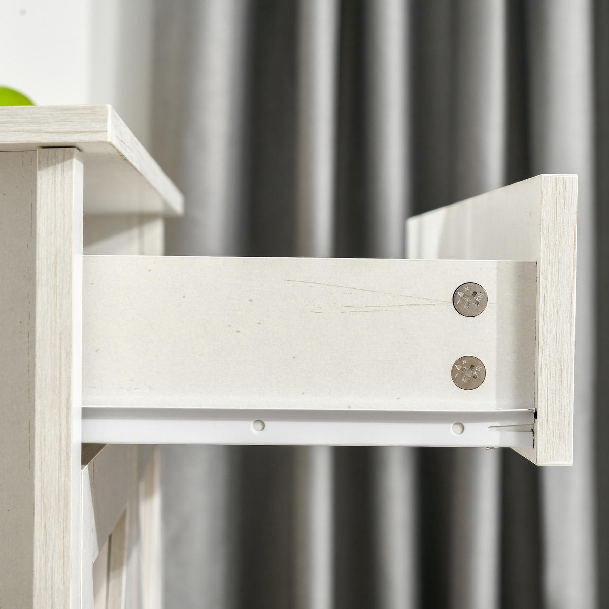 SIDEBOARD Weiß, 2 Türen, 1 Schublade, 80/39,7/80 cm - Weiß, Holz (80/80/39.7cm) - PANGIVO
