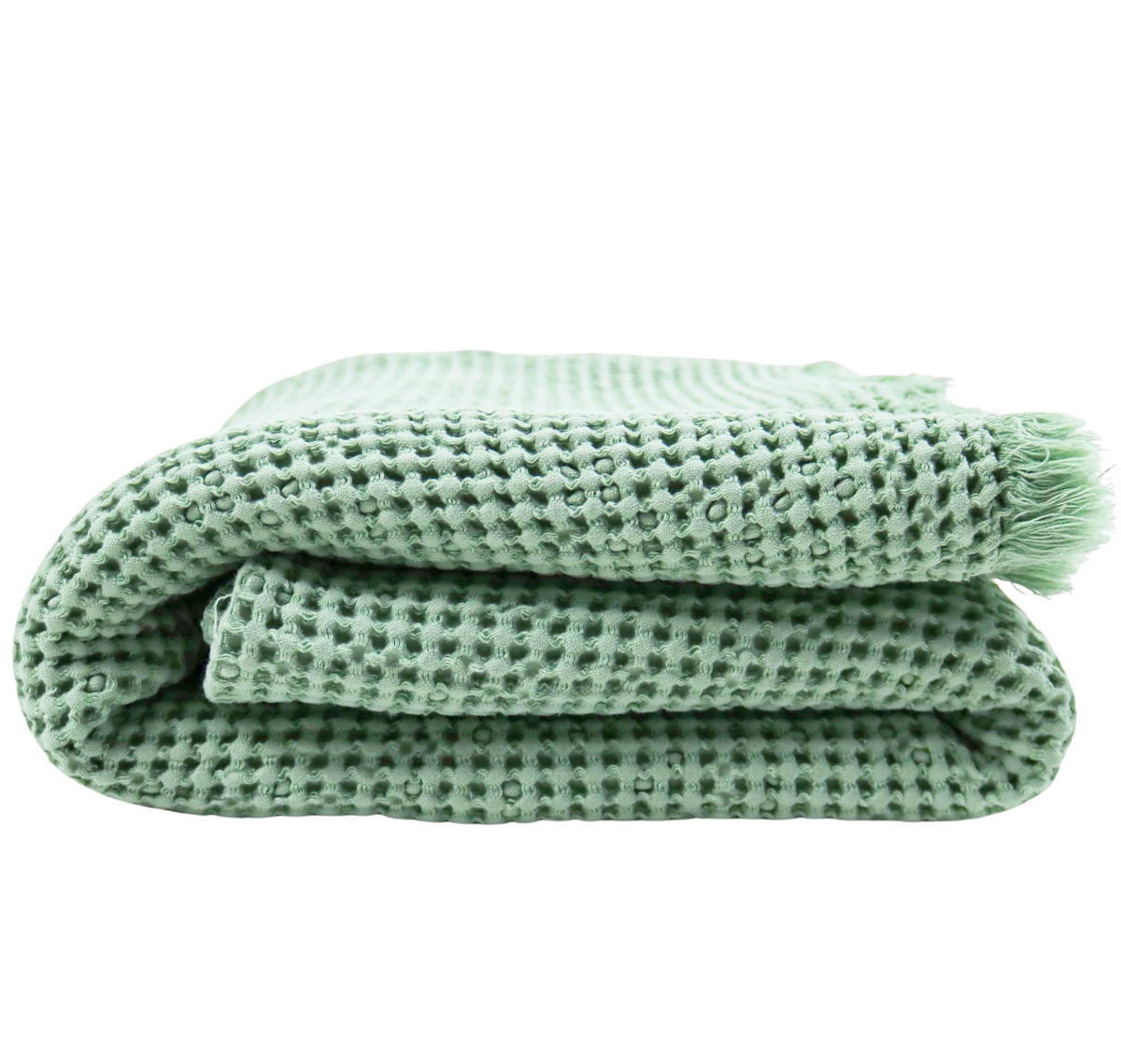 BABYDECKE Cocoon. Plaid. 130x170 cm. Mintgrün - Mintgrün, Textil (130/170cm) - SOWL