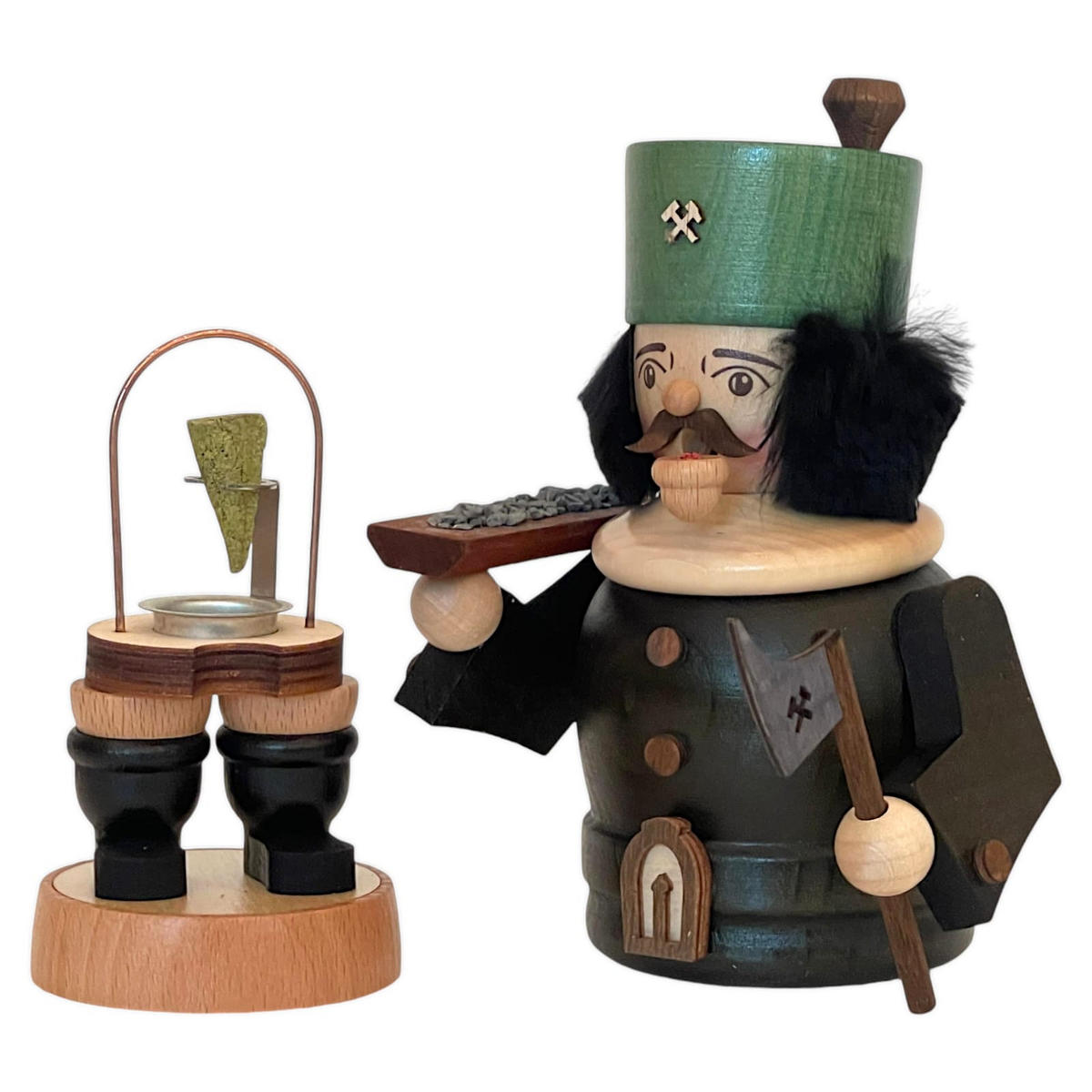 RÄUCHERMANN Bergmann 20 cm - Multicolor, Holz (10/19/13cm)