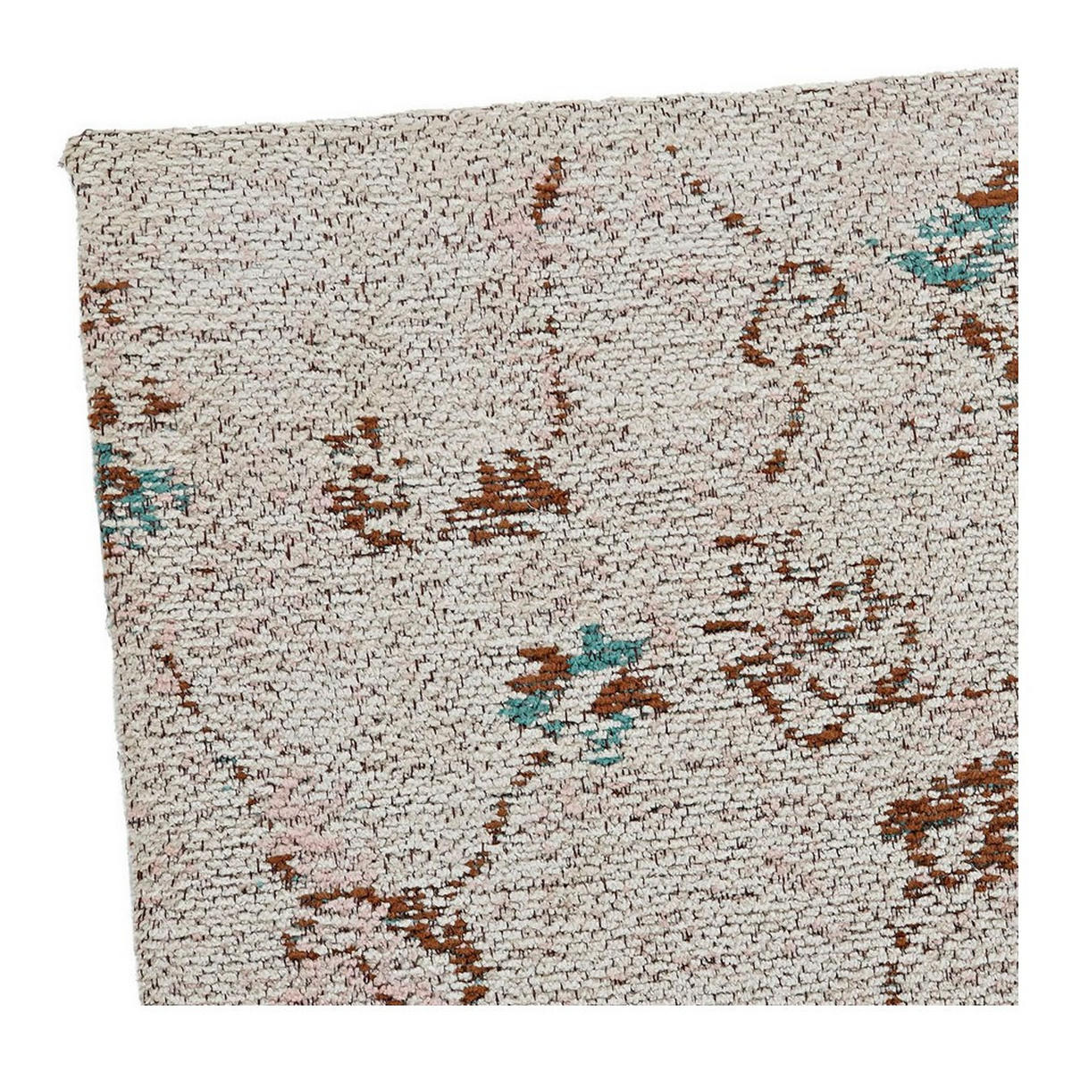 TEPPICH Beige Baumwolle (60 x 240 x 1 cm) - Beige, Naturmaterialien (60/240cm) - DKD Home Decor