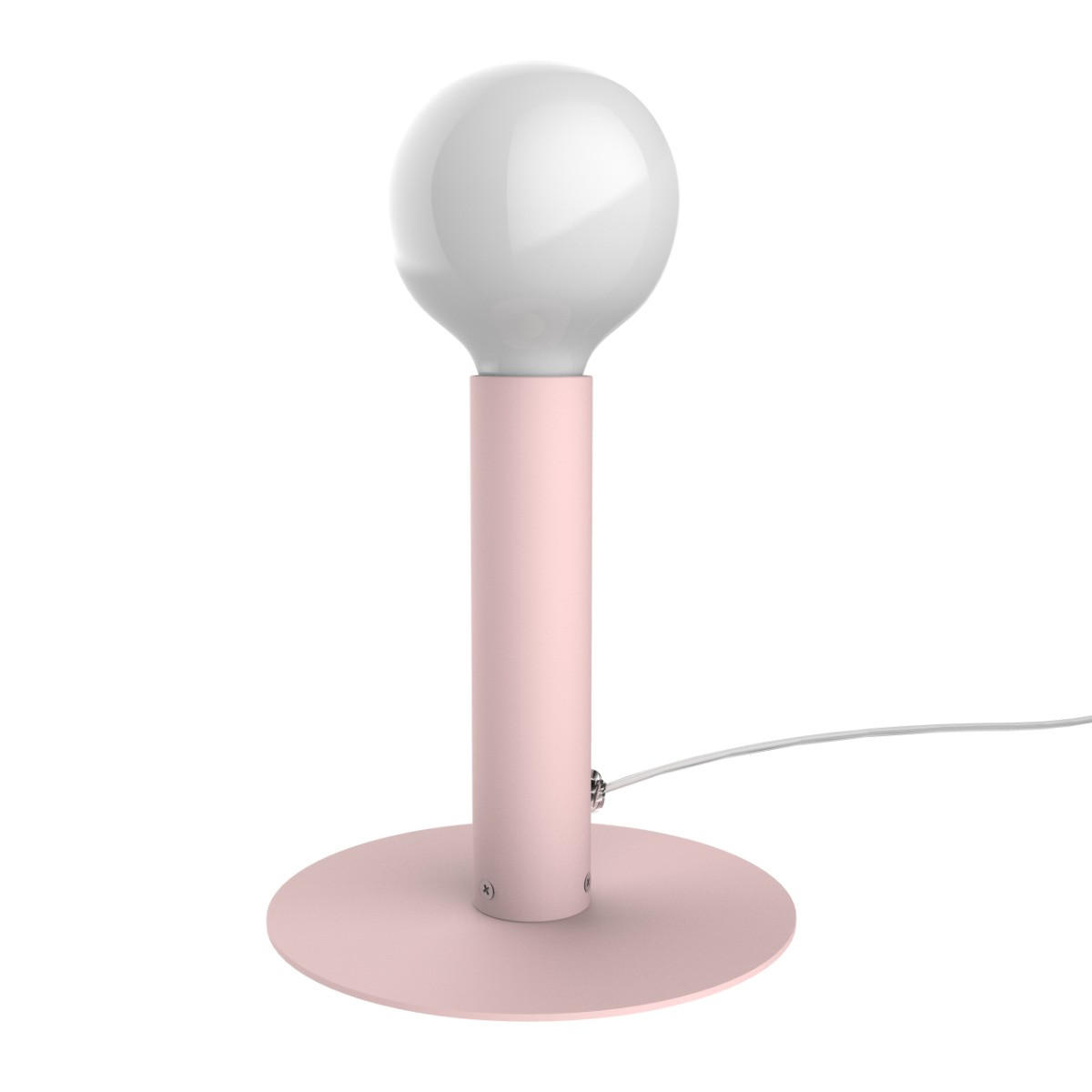 TISCHLEUCHTE - Pink, Metall (4/4/20cm) - Lumicom