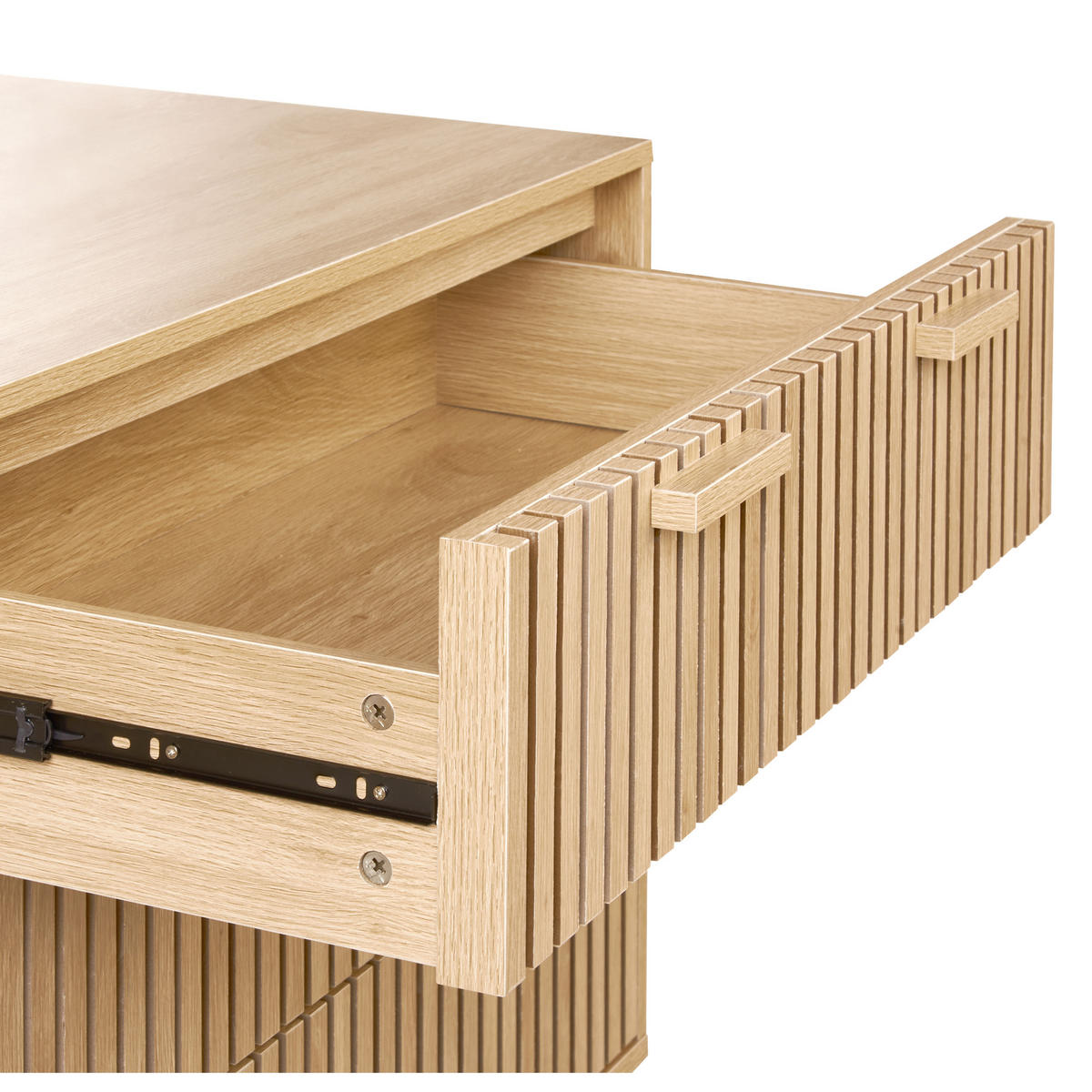 KOMODA s 3 zásuvkami Světle hnědá Lynwood - hnědá, kompozitní dřevo (90/79/49cm) - Beliani