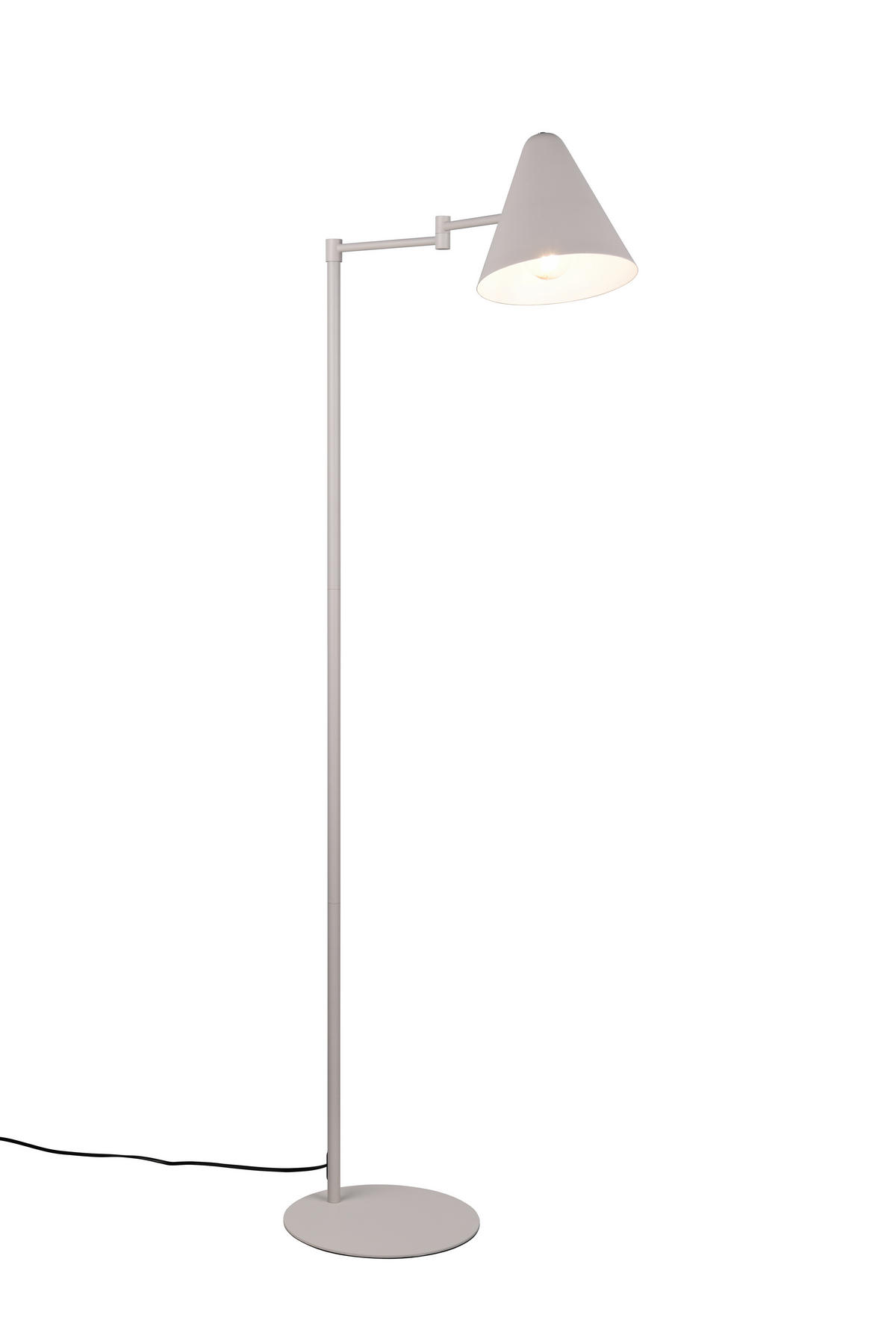 STEHLAMPE COSIMA - Grau - 15/15/126.5 cm - Grau, Metall (52.5/52.5/126.5cm) - Trio Leuchten