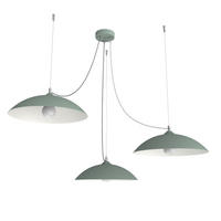 HÄNGELEUCHTE Dream X3 - Grün, Metall (40/40/9cm) - Lumicom