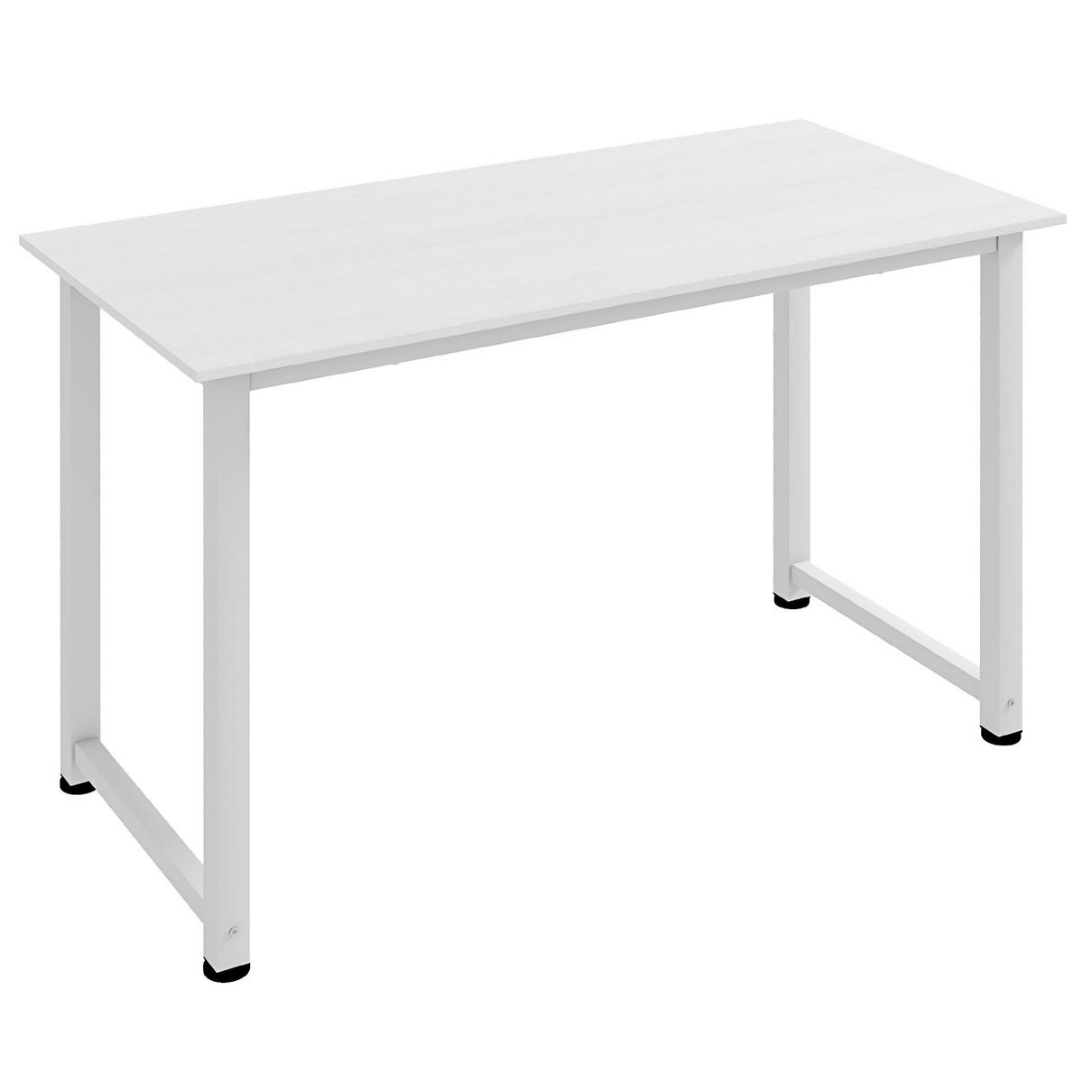 BÜROTISCH Weiß 1 Stück - Weiß, Holzwerkstoff (60/120/76cm) - GiPP