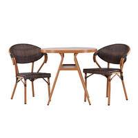 GARTENSET braun - Braun, Holzwerkstoff - ebuy24