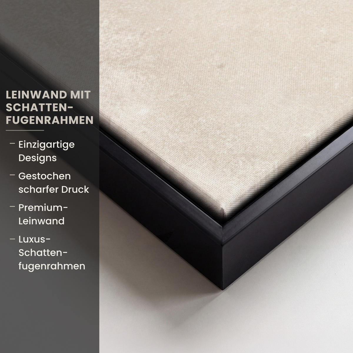 LEINWAND Bilder mit Rahmen - Weihnachtsbaum - Grün - Weihnachten - Feiertage - 60x40 - Olivgrün, Textil (60/40cm) - MuchoWow