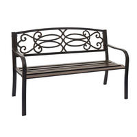 GARTENBANK Bronze - Bronzefarben, Metall (127/87/58cm) - MCW