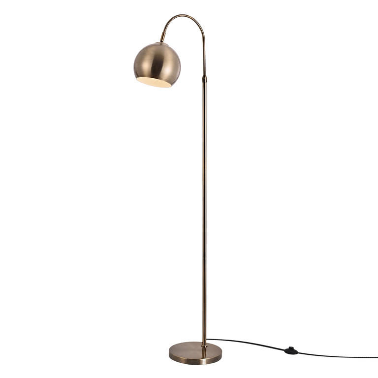 STEHLEUCHTE Gale II 42x42x160cm - Bronzefarben, Metall (42/42/160cm) - Nettlife
