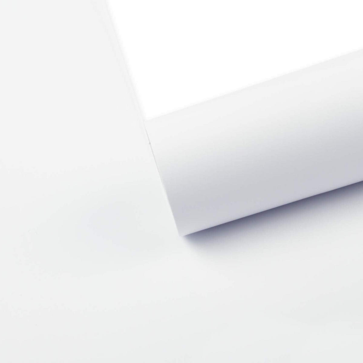 GESCHENKPAPIERROLLE Weiß Glänzend 44,5 cm x 10 m - Weiß, Papier (4/44/4cm)