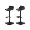 BARHOCKER 2er-Set höhenverstellbar - Polypropylen - Schwarz - CALAS - Schwarz, Kunststoff (45/95/45cm) - Vente-Unique