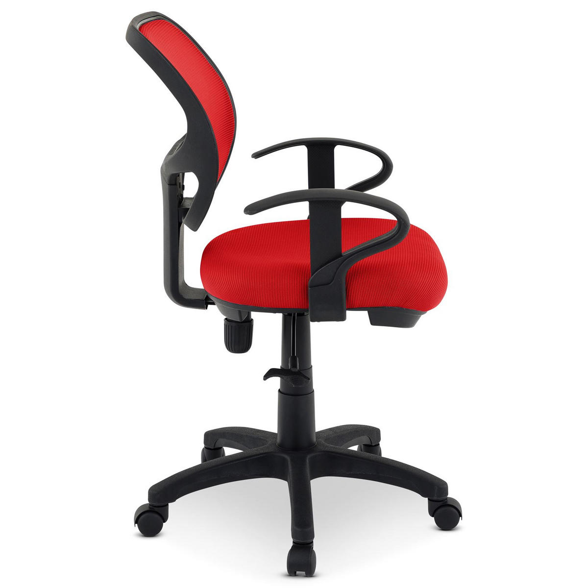 KINDERDREHSTUHL COOL-1 - Rot, Textil (58/97/58cm) - IDIMEX