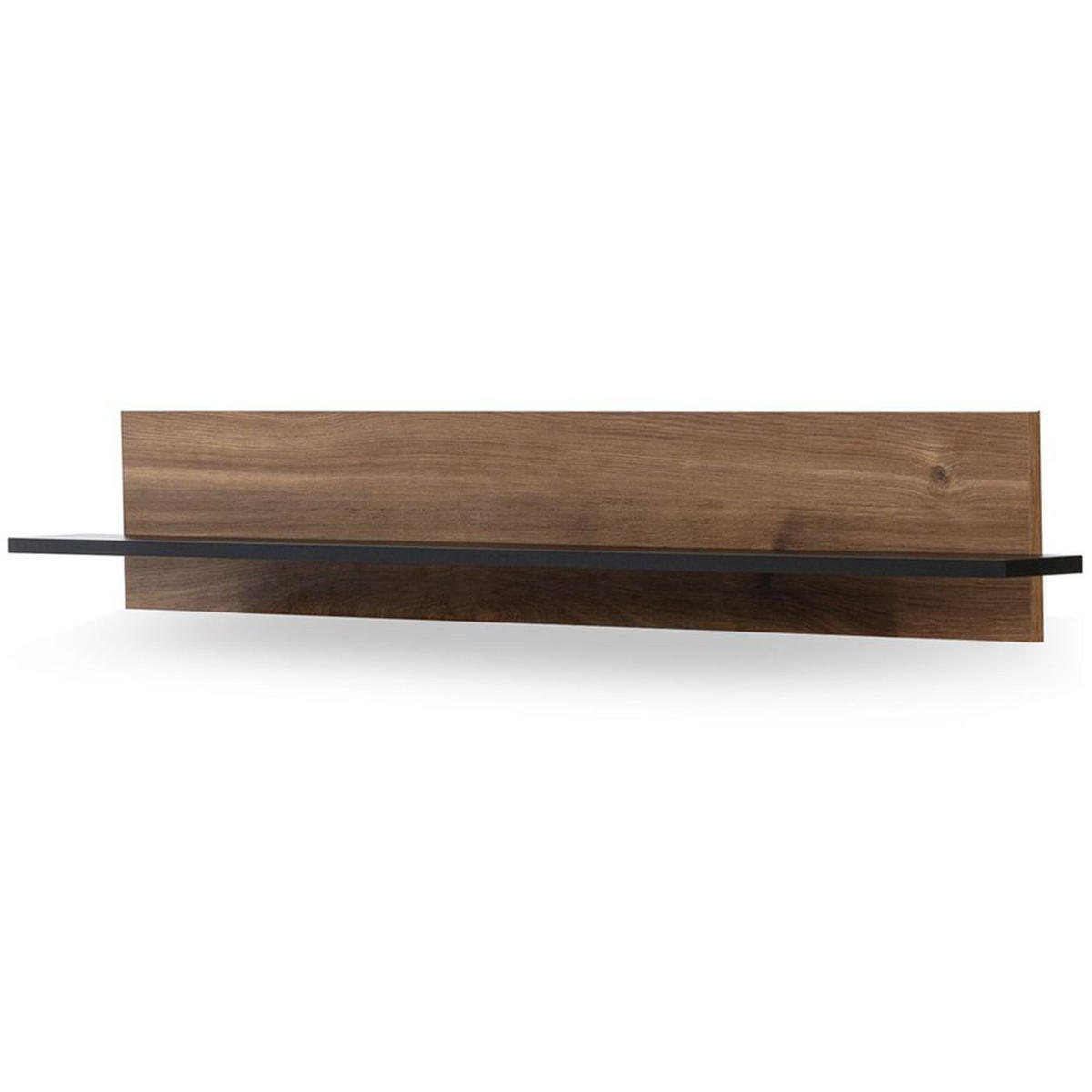 WOHNZIMMER-SET 3-TLG. Varedo-132 - Braun, Holzwerkstoff (255/180/40cm) - Lomado