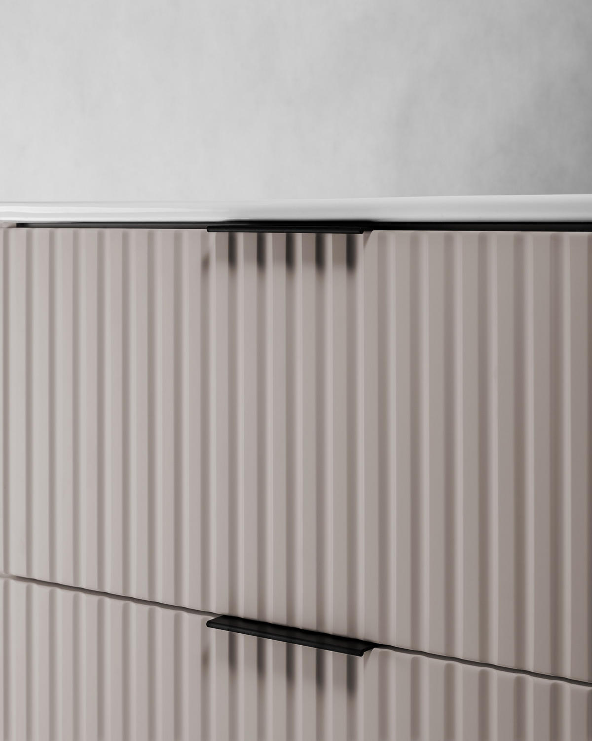 WASCHBECKUNTERSCHRANK FLOW Kaschmir 60/57/46 cm - Kaschmir, Holzwerkstoff (60/57/46cm) - Rodan