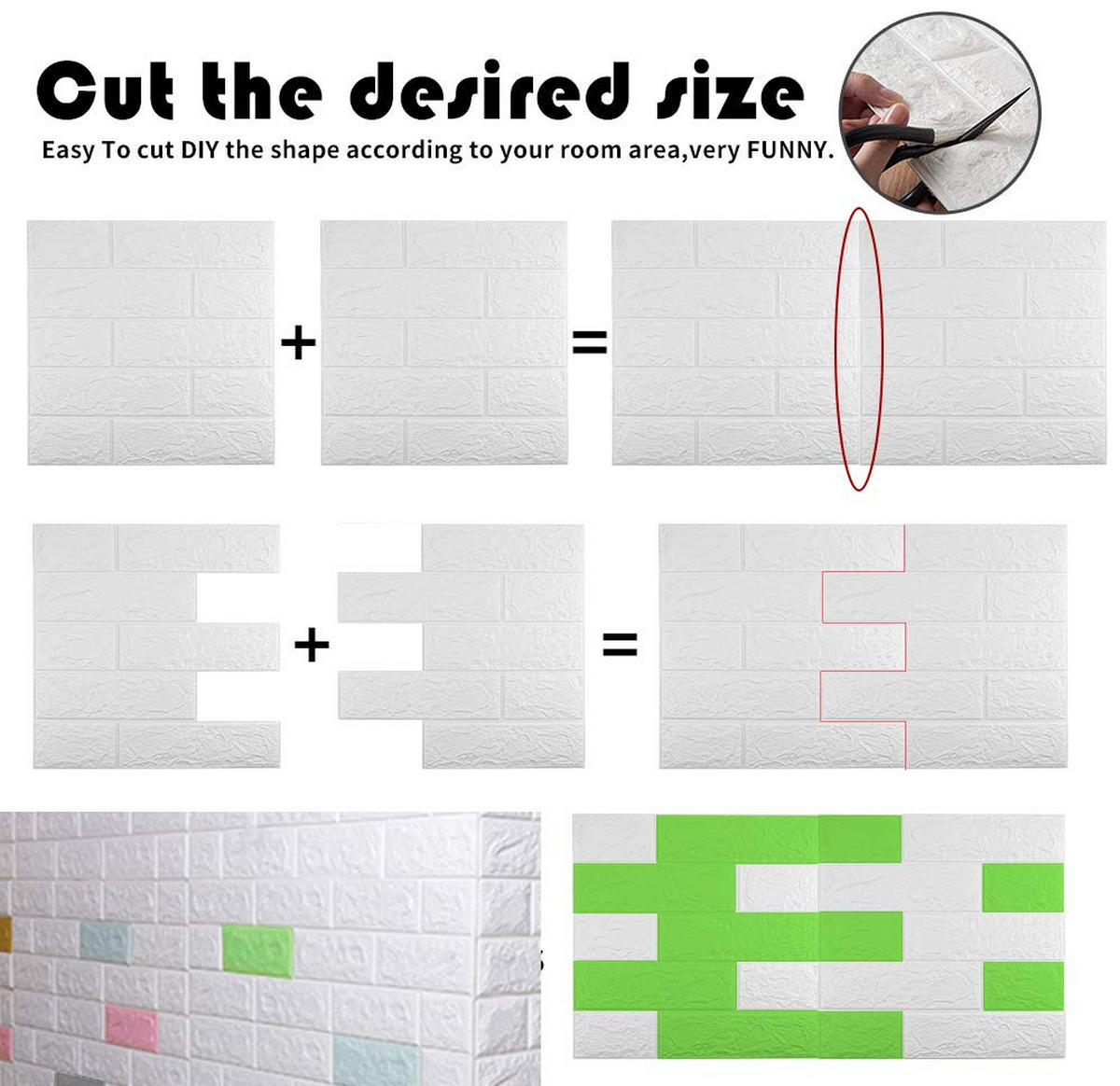 WANDVERKLEIDUNG 35x38.5 cm 10 stück - Weiß, Karton (3/35/38.5cm) - Kaket