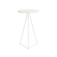 BARTISCH Cremeweiß 60/60/102 cm - Weiß, Metall (60/60/120cm) - Mobili Rebecca