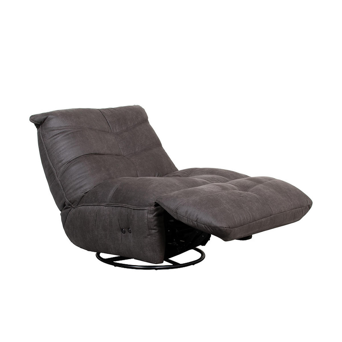 SESSEL Powernap station - Gray - 180/100/76 cm - Grau, Textil (180/76/100cm) - LABEL51