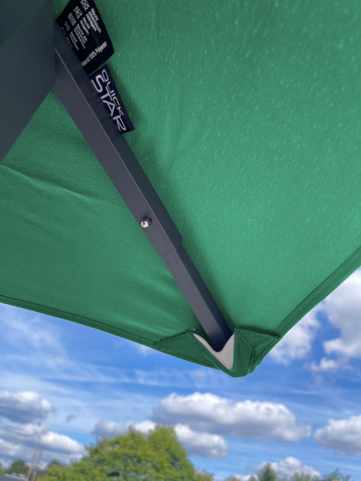 ERSATZDACH Pavillon 3/3 m Grün - Grün, Textil (297/1/297cm) - QUICK STAR